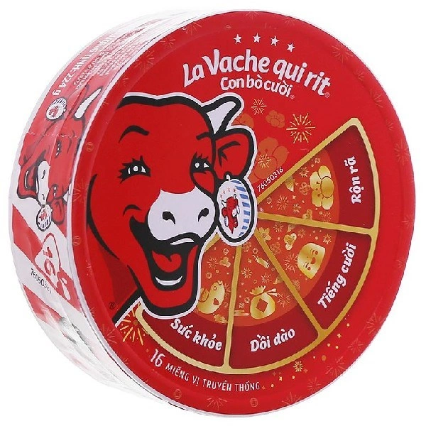 Phô mai Con Bò Cười vị truyền thống hộp 16 miếng 224g (từ 1 tuổi) 1