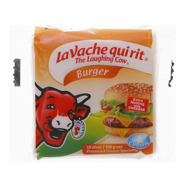 Phô mai Con Bò Cười Burger gói 10 lát 200g (từ 1 tuổi) 1