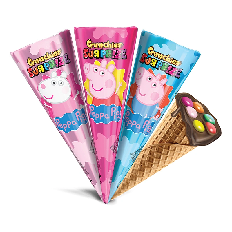 Bánh ốc quế đồ chơi Relkon Peppa Pig vị socola, hạt phỉ cây 25g (từ 3 tuổi) - Màu ngẫu nhiên 3