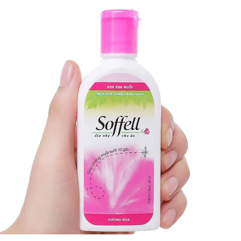 Kem chống muỗi Soffell 60 ml hương cam (từ 4 tuổi) 6