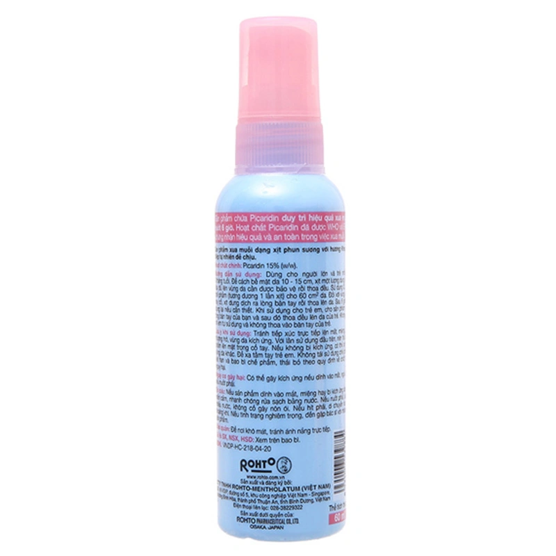 Xịt chống muỗi Remos Baby Spray 60 ml hương khuynh diệp (từ 6 tháng) 2