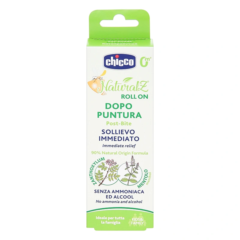 Lăn bôi vết muỗi đốt, côn trùng cắn Chicco 10 ml chiết xuất cây hoa tiêu (mọi độ tuổi) 2