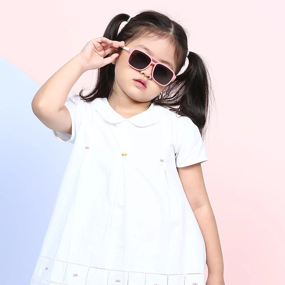 Mắt kính thời trang trẻ em Kitten 11025-C7 30