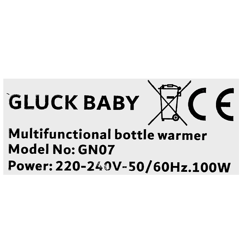 Máy hâm sữa Gluck Baby GN07 11