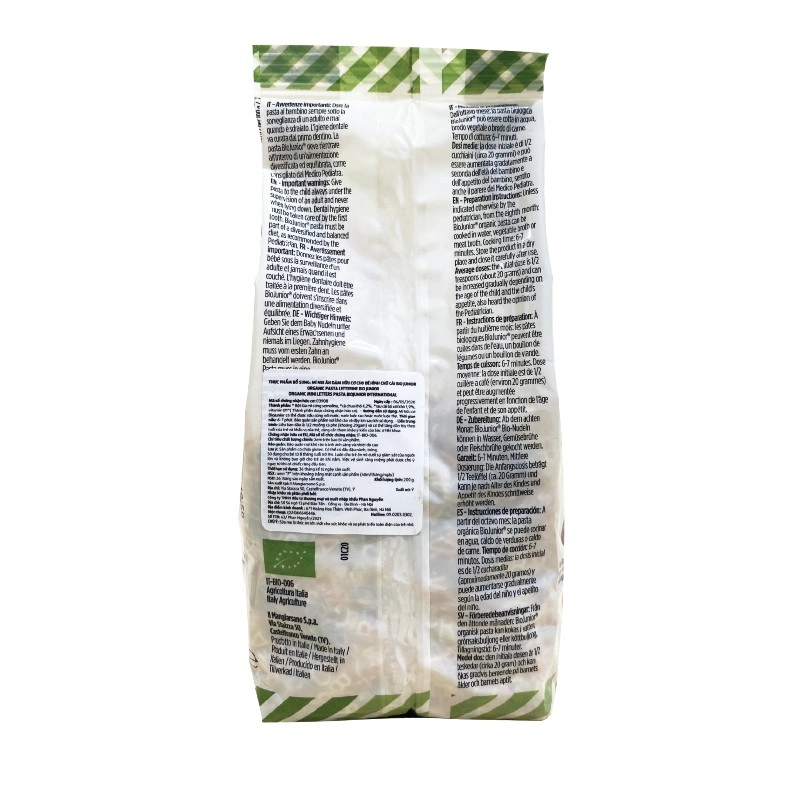 Mì ăn dặm hữu cơ BioJunior 200g (từ 8 tháng) 5
