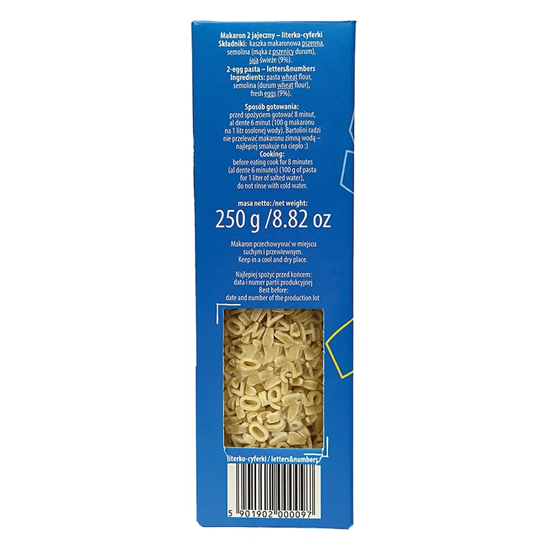 Nui ăn dặm Bartolini hình ngôi sao 250g (từ 8 tháng) 7