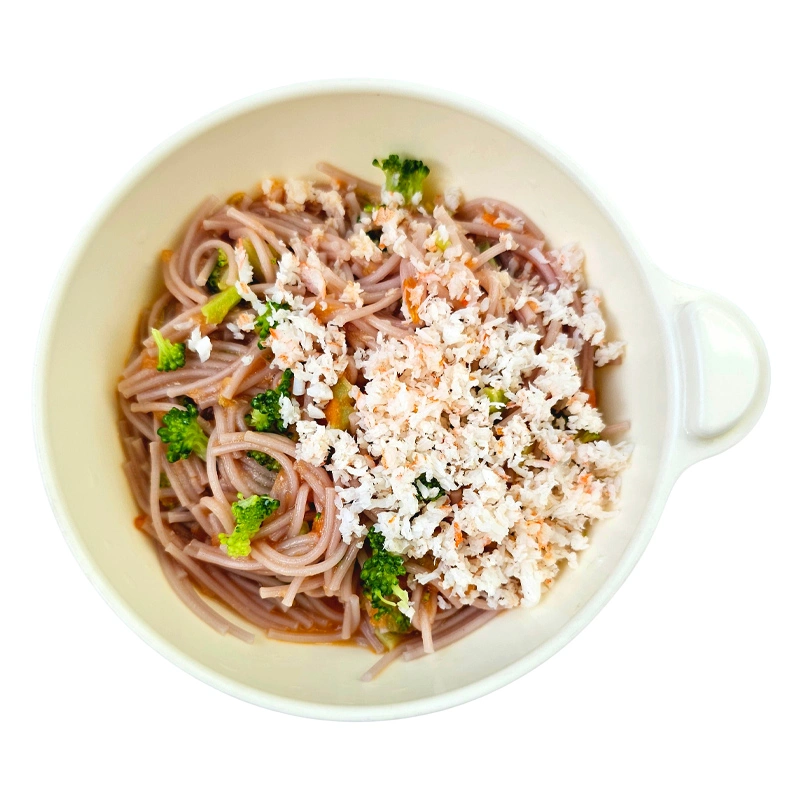 Mì somen ăn dặm mix rau củ Hakubaku 100g (từ 6 tháng) 9