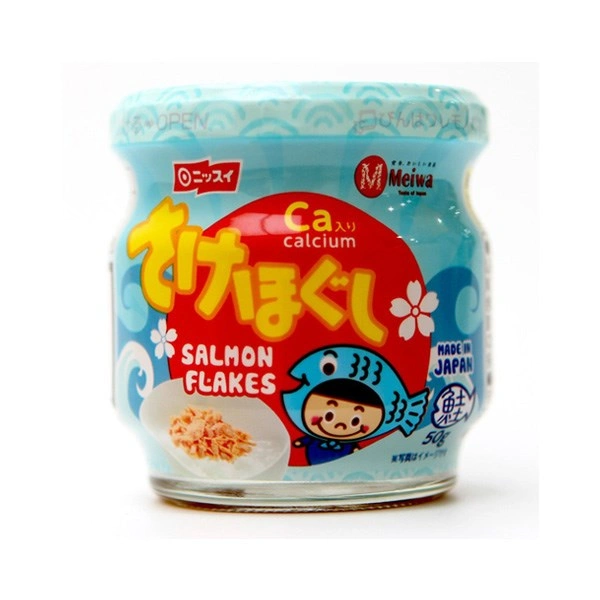 Ruốc cá hồi Meiwa ít muối lọ 50g (từ 9 tháng) 3