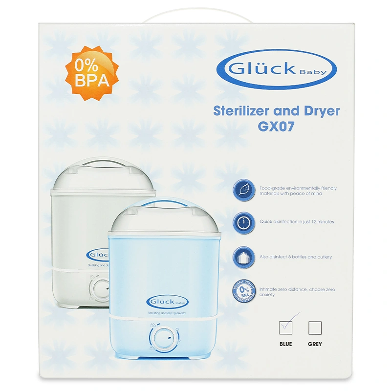 Máy tiệt trùng và sấy khô bình sữa Gluck Baby GX07 15