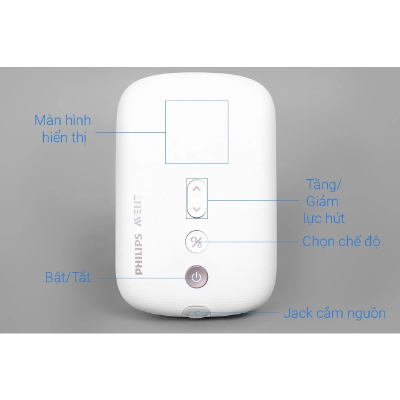 Máy hút sữa điện đôi Philips Avent Eureka Plus SCF394.11 4