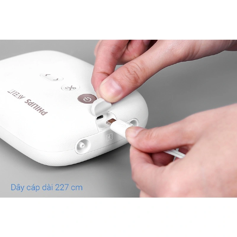 Máy hút sữa điện đôi Philips Avent Eureka Plus SCF394.11 10