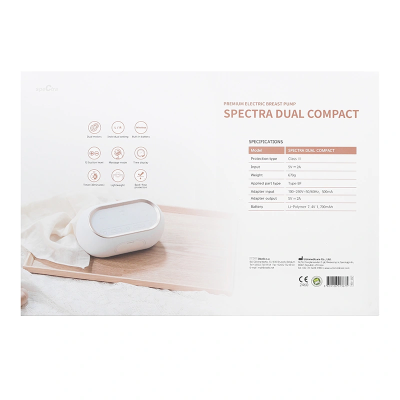 Máy hút sữa điện đôi Spectra Dual Compact 14