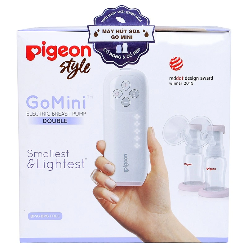 Máy hút sữa điện đôi Pigeon GoMini 3
