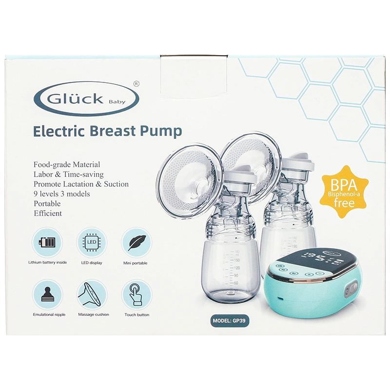 Máy hút sữa điện đôi Gluck Baby GP39 - Màu ngẫu nhiên 6