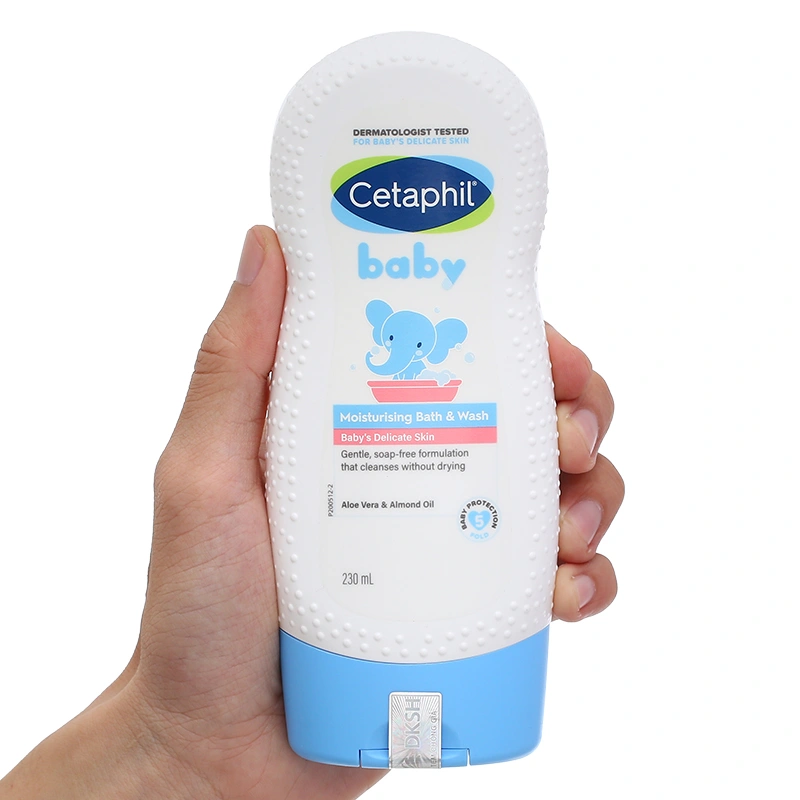 Sữa tắm cho bé Cetaphil Baby Moisturizing Bath & Wash hương dịu nhẹ 230 ml (mọi độ tuổi) - Giao bao bì ngẫu nhiên 7