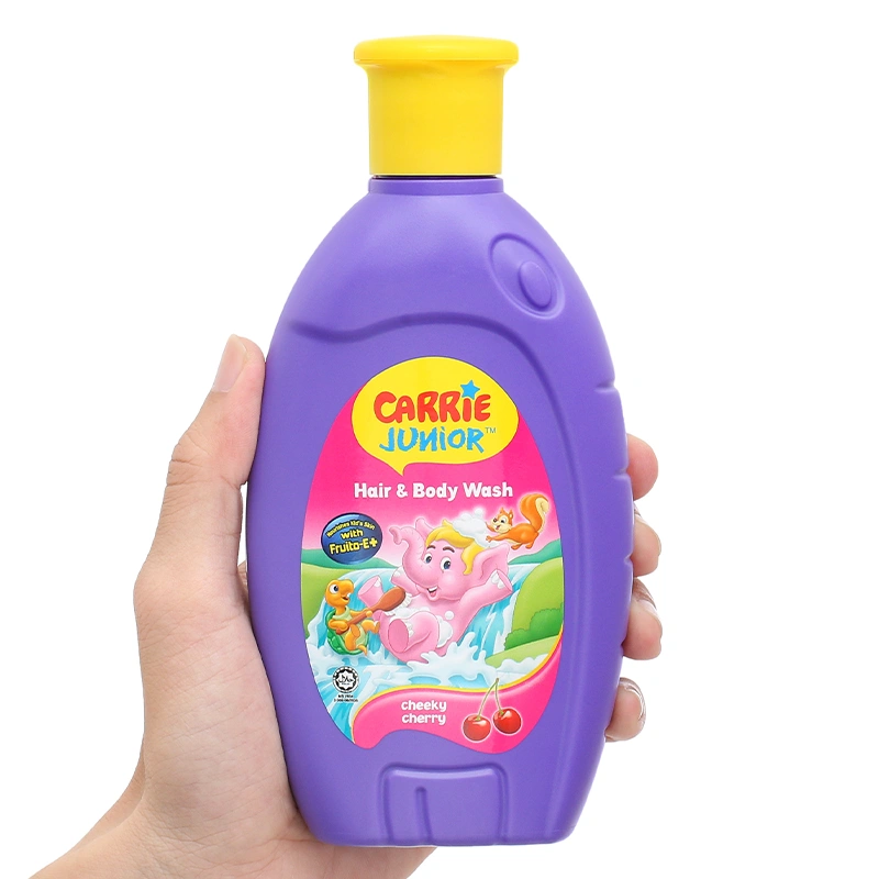 Sữa tắm & gội 2in1 cho bé Carrie Junior hương Cherry 280g (từ 2 tuổi) 3