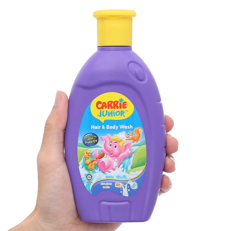 Sữa tắm & gội 2in1 cho bé Carrie Junior tinh chất sữa 280g (từ 2 tuổi) 3