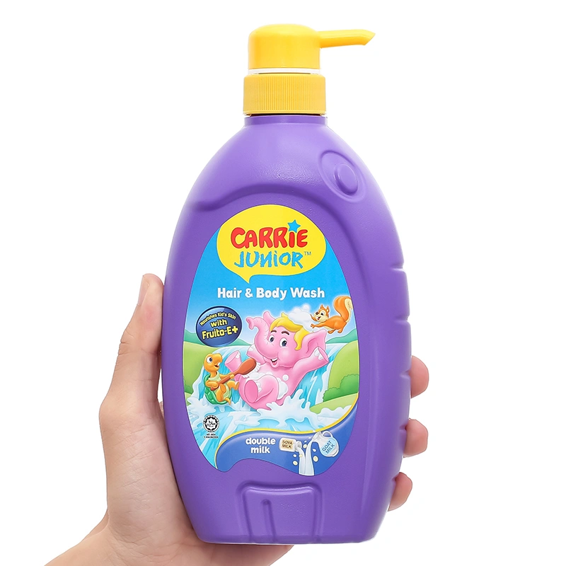 Sữa tắm & gội 2in1 cho bé Carrie Junior tinh chất sữa 700g (từ 2 tuổi) 3