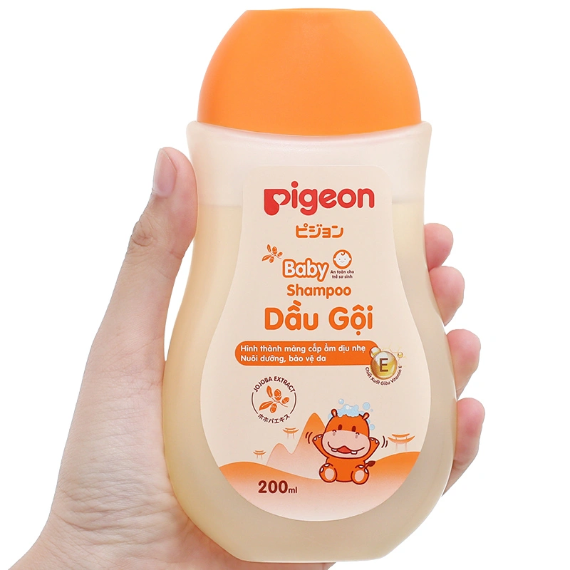 Dầu gội cho bé Pigeon chiết xuất Jojoba 700 ml (mọi độ tuổi) 5