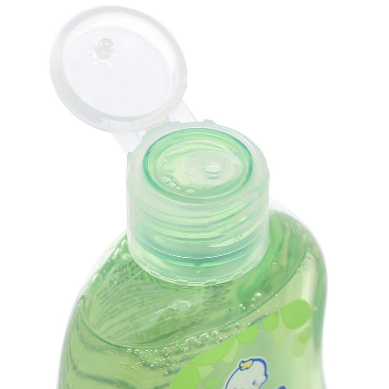 Dầu tắm & gội 2in1 cho bé D-nee Organic chiết xuất rau má 380 ml (0 - 3 tuổi) 7