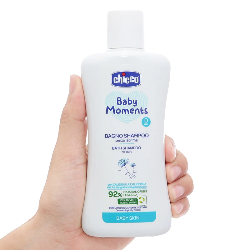 Sữa tắm & gội 2in1 cho bé Chicco chiết xuất hoa cúc 500 ml (mọi độ tuổi) 11