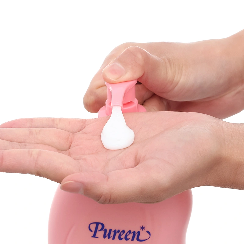 Sữa tắm & gội 2in1 cho bé Pureen tinh chất sữa chua hương đào và cherry 750 ml (mọi độ tuổi) 9