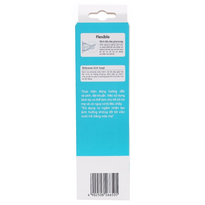 Bình sữa nhựa PP Pigeon vuông cổ hẹp 240 ml (4 - 6 tháng) 5