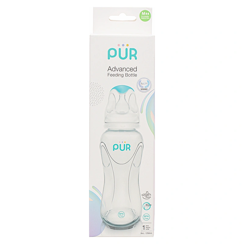 Bình sữa nhựa PP Pur Advanced 1802 cổ hẹp 250 ml (3 - 6 tháng) 8