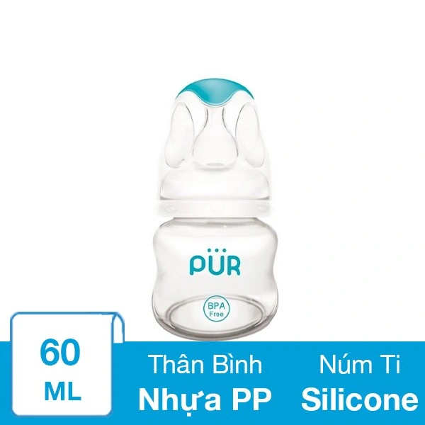 Bình sữa nhựa PP Pur Advanced 1802 cổ hẹp 250 ml (3 - 6 tháng) 15