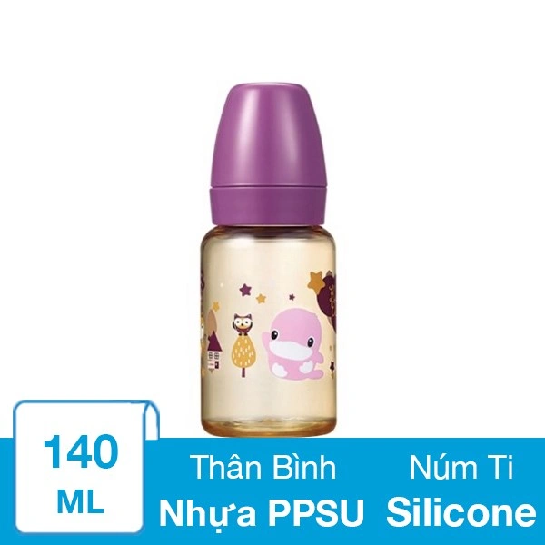 Bình sữa nhựa PPSU KuKu KU5855 cổ hẹp 240 ml - Màu ngẫu nhiên (mọi độ tuổi) 3