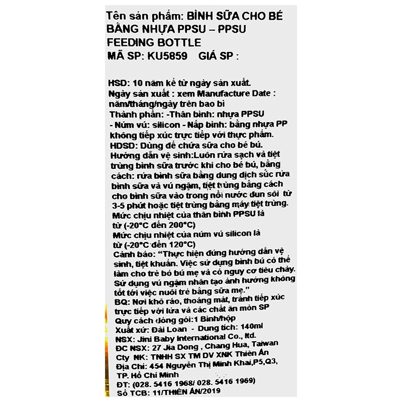 Bình sữa nhựa PPSU KuKu KU5859 cổ hẹp 140 ml - Màu ngẫu nhiên (mọi độ tuổi) 3