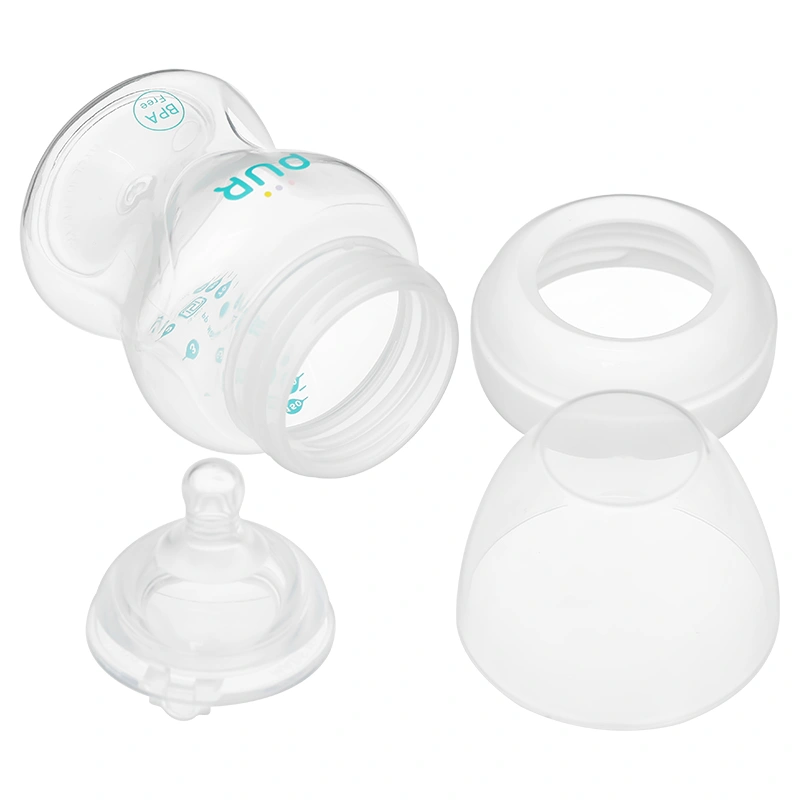 Bình sữa nhựa PP, PE Pur Milk Safe 9812 cổ rộng 250 ml (3 - 6 tháng) 15