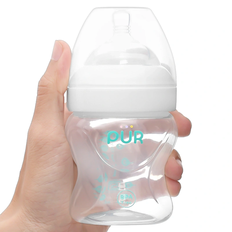 Bình sữa nhựa PP, PE Pur Milk Safe 9812 cổ rộng 250 ml (3 - 6 tháng) 17
