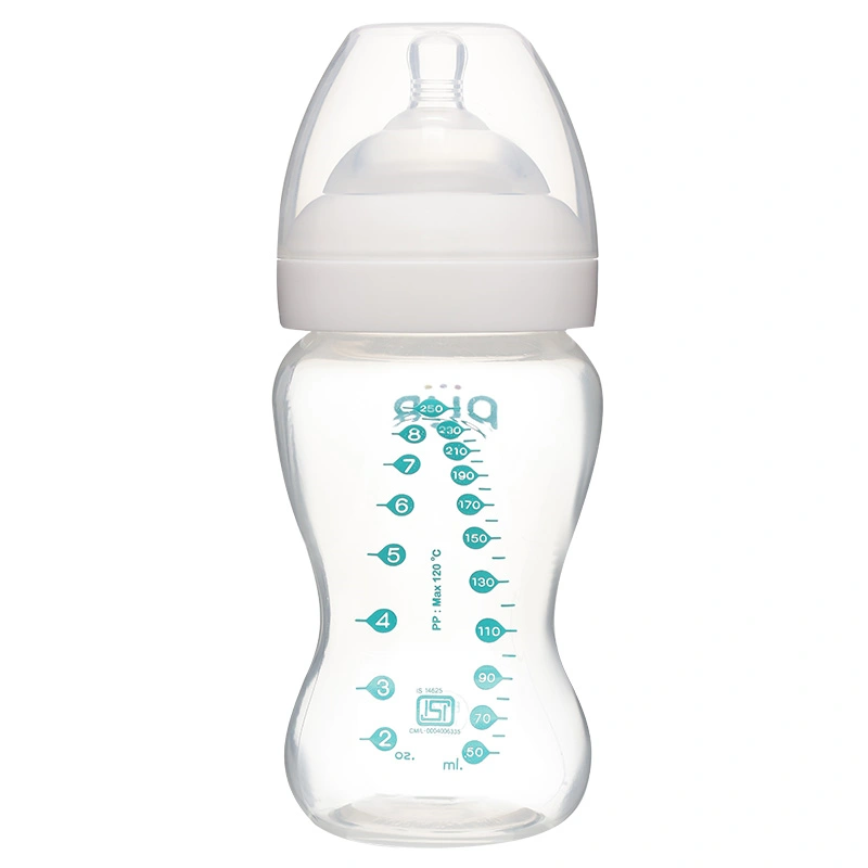 Bình sữa nhựa PP, PE Pur Milk Safe 9812 cổ rộng 250 ml (3 - 6 tháng) 2