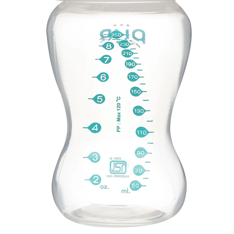 Bình sữa nhựa PP, PE Pur Milk Safe 9812 cổ rộng 250 ml (3 - 6 tháng) 3