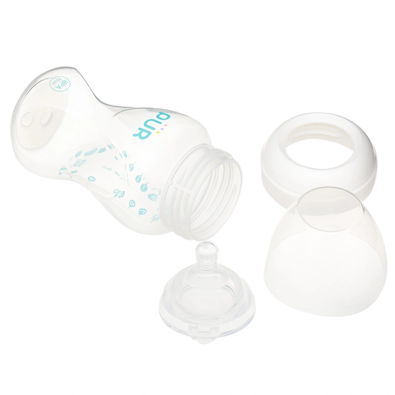 Bình sữa nhựa PP, PE Pur Milk Safe 9812 cổ rộng 250 ml (3 - 6 tháng) 4
