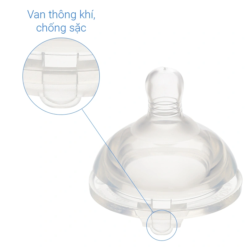 Bình sữa nhựa PP, PE Pur Milk Safe 9812 cổ rộng 250 ml (3 - 6 tháng) 5