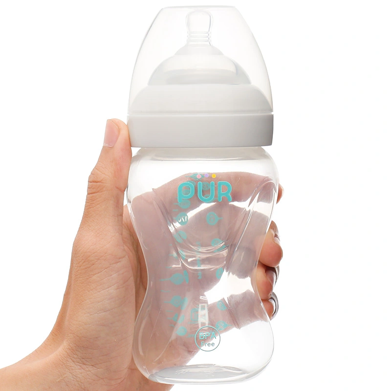 Bình sữa nhựa PP, PE Pur Milk Safe 9812 cổ rộng 250 ml (3 - 6 tháng) 6