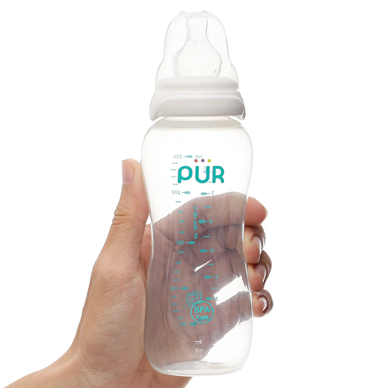 Bình sữa nhựa PP Pur Comfort Feeder 1603 cổ hẹp 250 ml (từ 6 tháng) 6