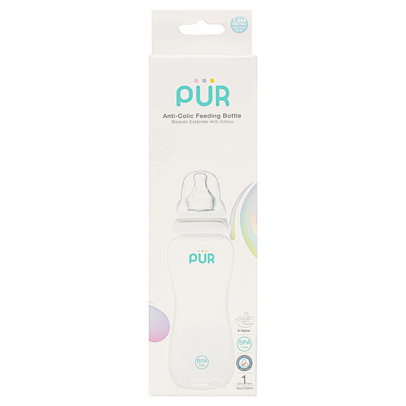 Bình sữa nhựa PP Pur Comfort Feeder 1603 cổ hẹp 250 ml (từ 6 tháng) 8