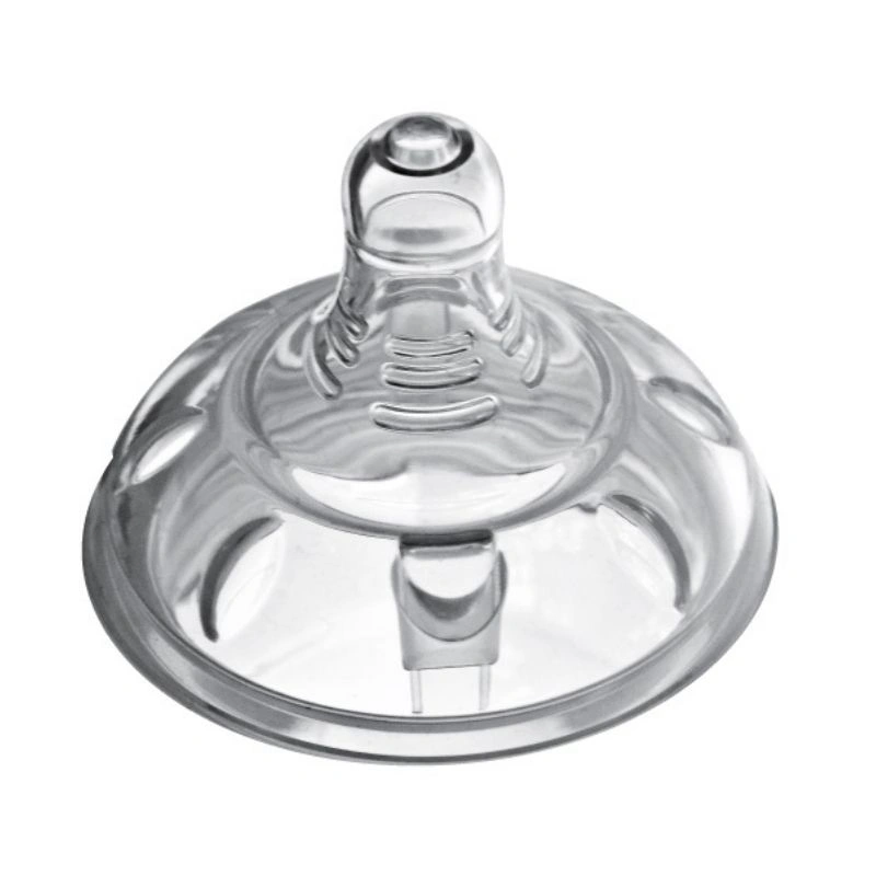 Bình sữa silicone Gluck Baby kim cương MMD240 cổ rộng 240 ml - Màu hồng (3 - 6 tháng) 6