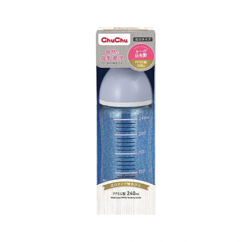 Bình sữa nhựa PPSU Chuchu Baby cổ rộng 240 ml (mọi độ tuổi) 6