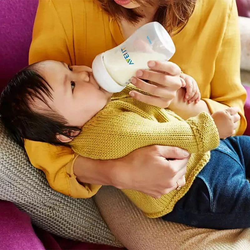 Bình sữa nhựa PP Philips Avent SCF693/13 cổ rộng 260 ml (1 - 6 tháng) 7