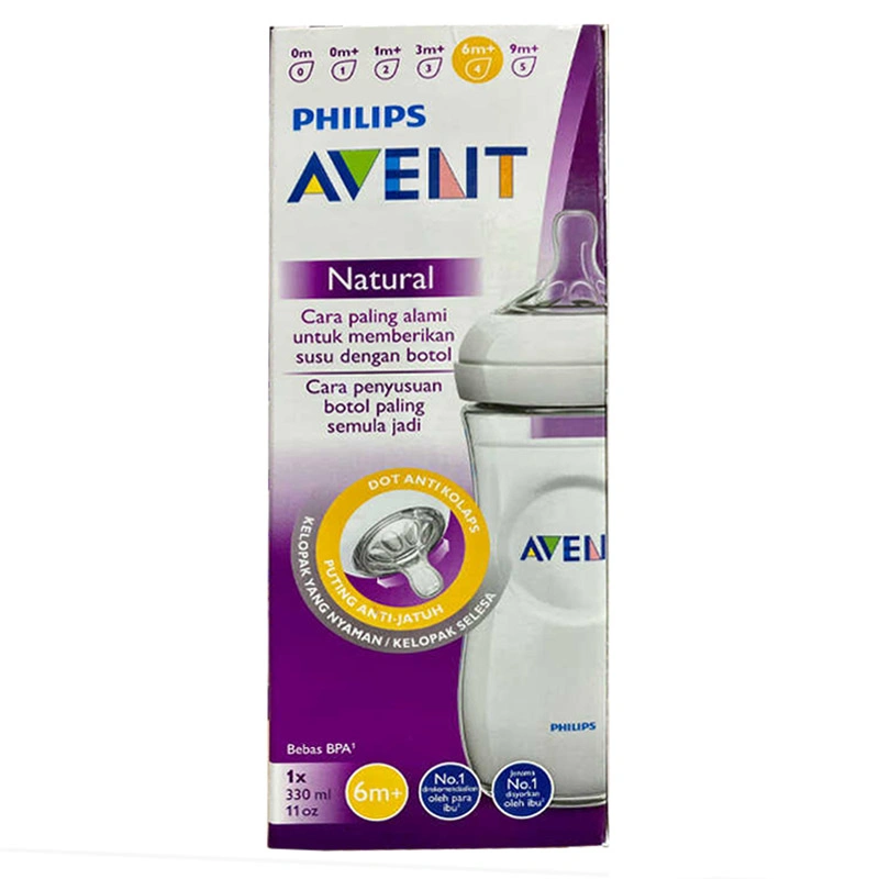 Bình sữa nhựa PP Philips Avent SCF696/13 cổ rộng 330 ml (từ 6 tháng) 4