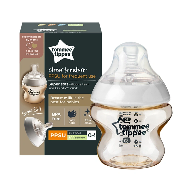 Bình sữa nhựa PPSU Tommee Tippee Closer to Nature 422750 cổ rộng 150 ml (0 - 3 tháng) 4