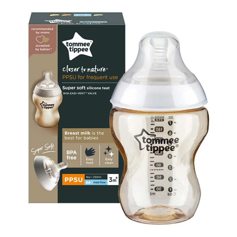 Bình sữa nhựa PPSU Tommee Tippee Closer to Nature 422752 cổ rộng 260 ml (3 - 6 tháng) 4