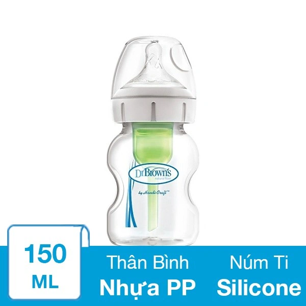 Bình sữa nhựa PP Dr.Browns cổ rộng 270 ml (mọi độ tuổi) 3