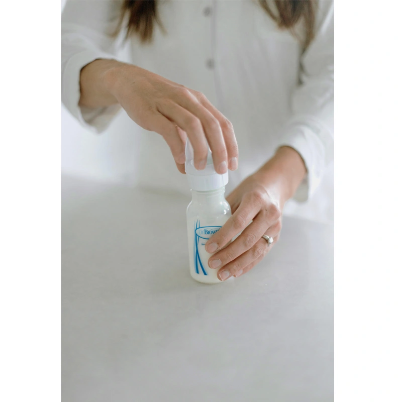 Bình sữa nhựa PP Dr.Brown's cổ hẹp 120 ml (mọi độ tuổi) - Giao ngẫu nhiên 8