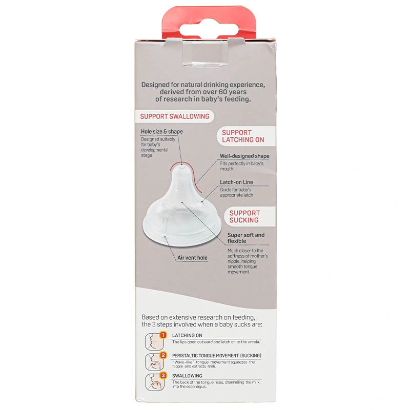 Bình sữa nhựa PPSU Pigeon Softouch Plus WN3 cổ rộng 160 ml (0 - 3 tháng) 25