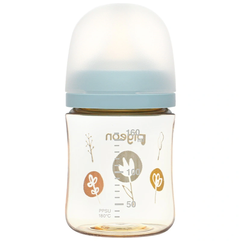 Bình sữa nhựa PPSU Pigeon Plus WN3 cổ rộng phiên bản Nhật 160 ml - Hình hoa (0 - 3 tháng) 2